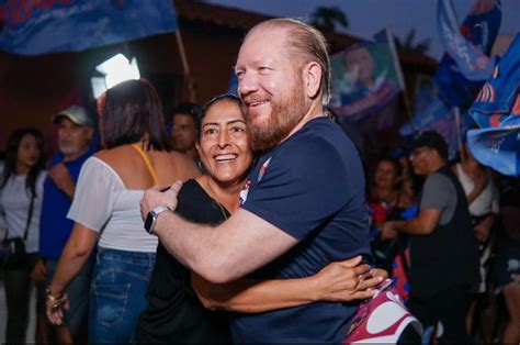 Othelino E Ana Paula Realizam Caminhada Em Pinheiro E Intensificam