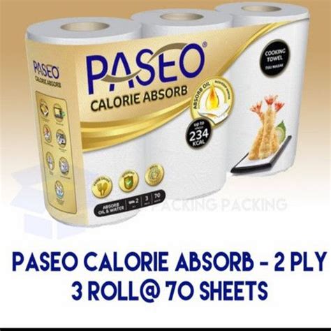 Tissue Paseo Kitchen Tissu Dapur Isi Roll