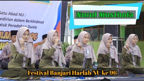 Nurul Musthofa Festival Banjari Pr Ipnu Dan Ippnu Wonoyoso Youtube