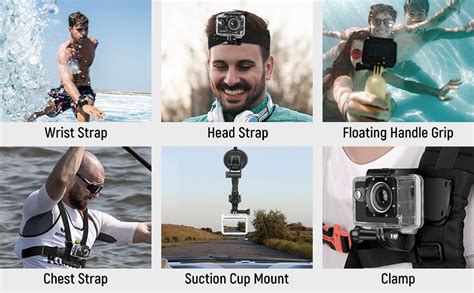 Neewer 50 In 1 Action Camera Accessory Kit Compatible