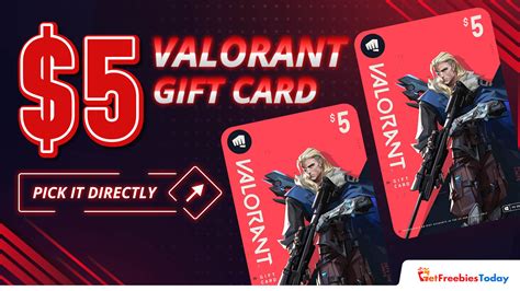 5 Valorant Gift Card Get Freebies Today