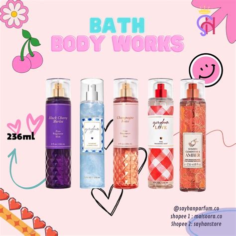 Jual Bath And Body Works Bbw Bodymist Ml New Arival Shopee Indonesia