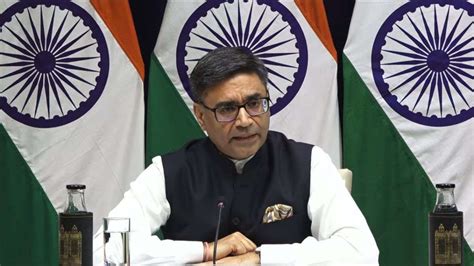 Centre Extends Foreign Secretary Vikram Misri S Tenure Until July