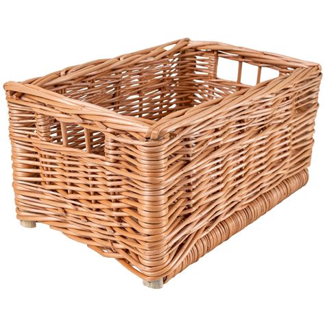 Creative Home Panier De Rangement En Osier X X Cm Boite Rangement