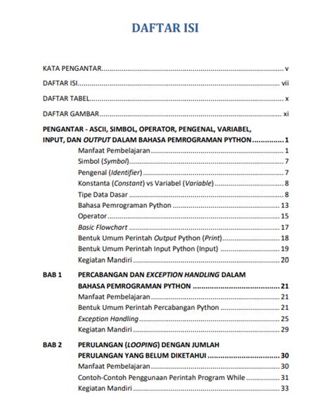 Buku Algoritma Dan Pemrograman Tingkat Dasar Dengan Python