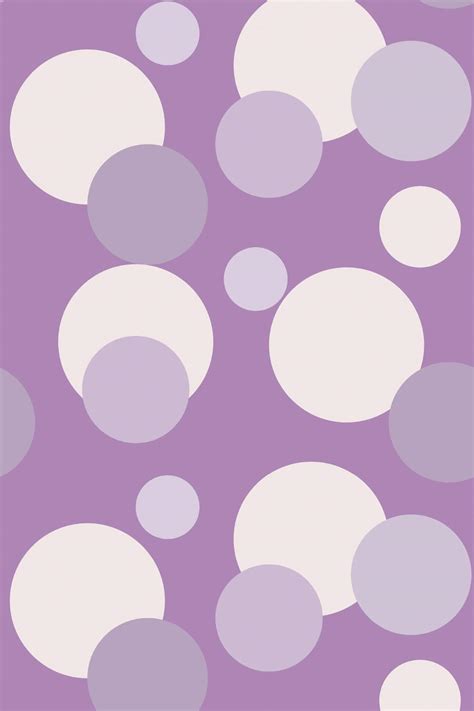 Purple polka dot Wallpaper - Peel and Stick or Non-Pasted