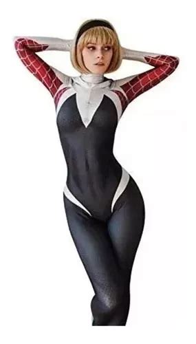 Disfraz Spiderman Spider Gwen Stacy Cosplay Traje Spidergwen En Venta