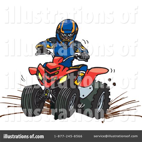 Atv Clipart #37080 - Illustration by Dennis Holmes Designs