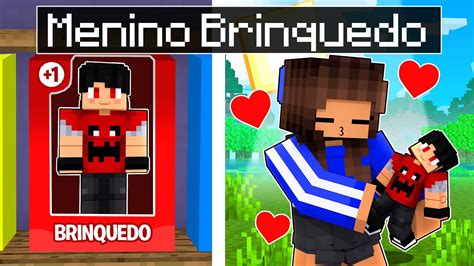 Menina Se Apaixonou Pelo Garoto Brinquedo No Minecraft Youtube