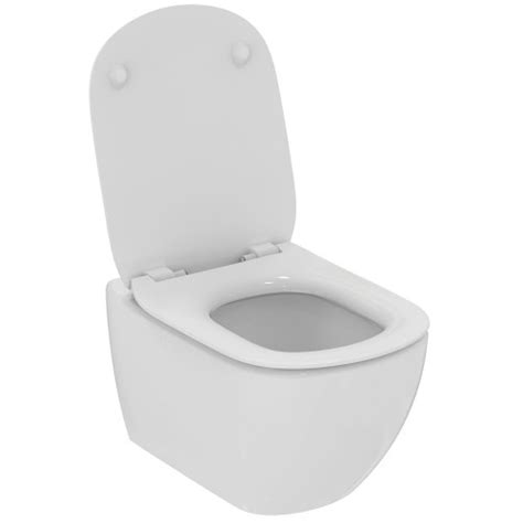 Ideal Standard Pack WC Suspendu Tesi AquaBlade Abattant Frein De