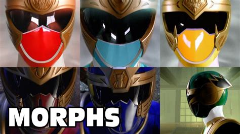 Ninja Storm All Ranger Morphs Power Rangers Official YouTube