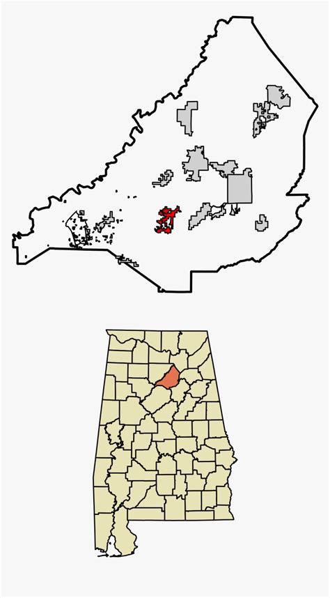 Oneonta Al On Alabama Map Hd Png Download Kindpng