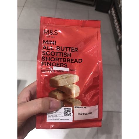 Jual Mini All Butter Scottish Shortbread Fingers Shopee Indonesia