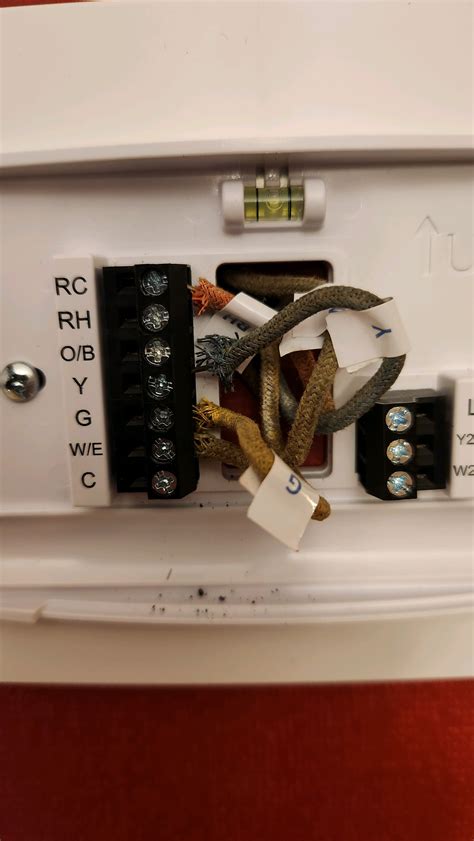 Thermostat wiring help please!! — Heating Help: The Wall