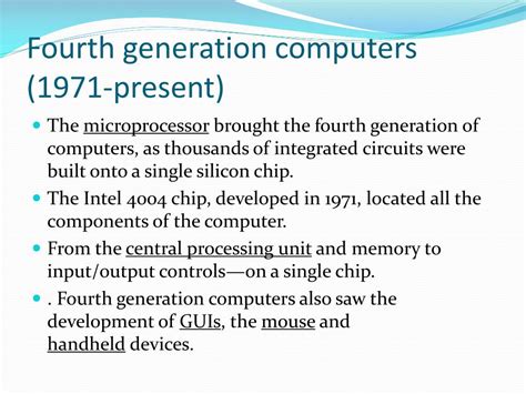 Ppt The Five Generations Of Computers Powerpoint Presentation Free