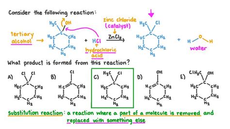 Lesson Reactions Of Alcohols Nagwa