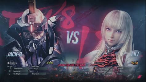 TEKKEN 8 CBT BigGreg Jack 8 Vs Tekken Fan Lilli YouTube