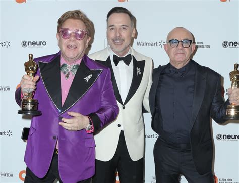 Photo Elton John Et Son Mari David Furnish Bernie Taupin People