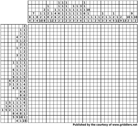 Printable Nonogram Puzzles - Printable Crossword Puzzles