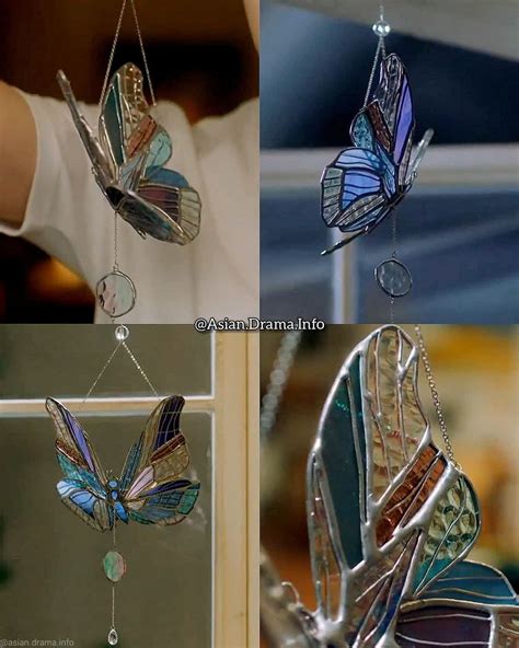 Purple Butterfly Stained Glass Ornament Artofit