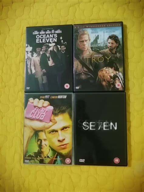 Brad Pitt Dvd Collection Hobbies And Toys Music And Media Cds And Dvds On