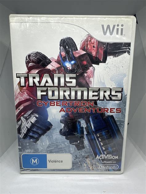 Transformers Cybertron Adventures Wii Nintendo Overrs Gameola Marketplace