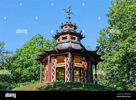 Chinese Pavilion On Schneckenberg In Eremitage Historical Park