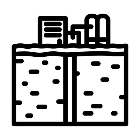 Plant Geothermal Energy Line Icon Illustration 51179869 Vector Art At