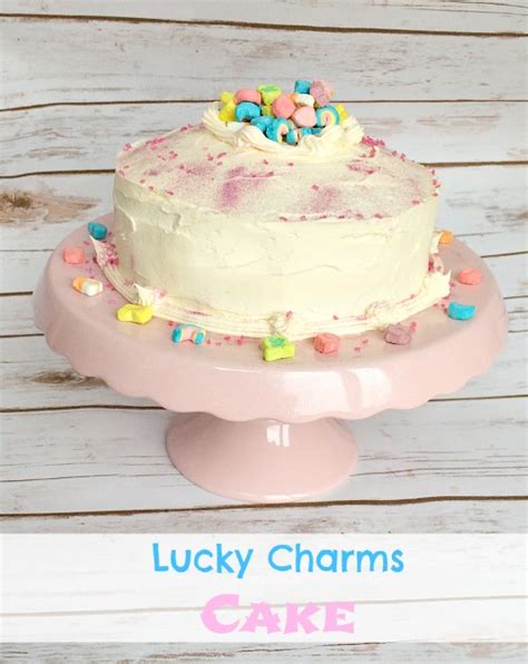 Lucky Charms Cake Recipe Lets Talk Mommy