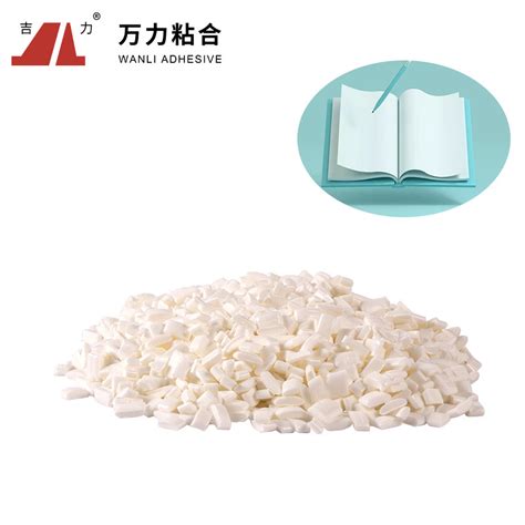 7000 Cps Flaky Hot Glue For Book Binding White Paper Binder Glue EVA KG 6D