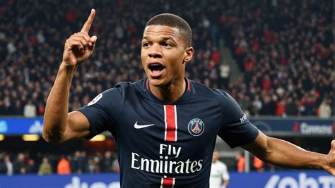 Fu Ball Kylian Mbapp Verl Sst Psg Mit Rekorden Und Einem