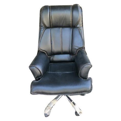 Leatherette High Back Director Revolving Chair Black At Rs In