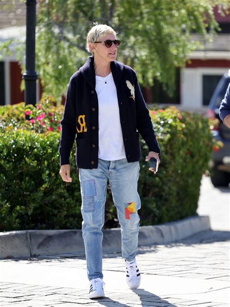 Ellen Degeneres - Out in Montecito 03/29/2023 • CelebMafia