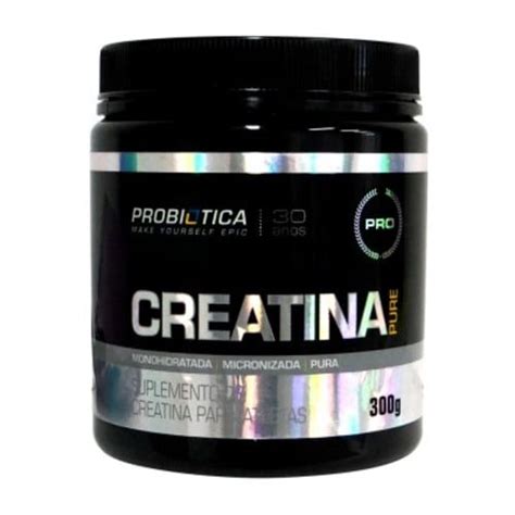 Ofertas De Creatina Pura Mono Hidratada Professional Probiótica 300g Cr