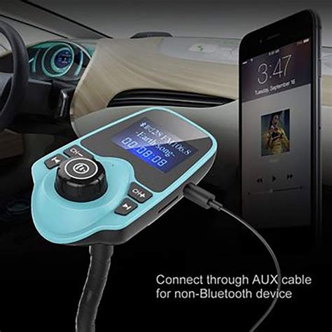 Lecteur Modulateur Fm Mp De Voiture M Bluetooth Sans Fil