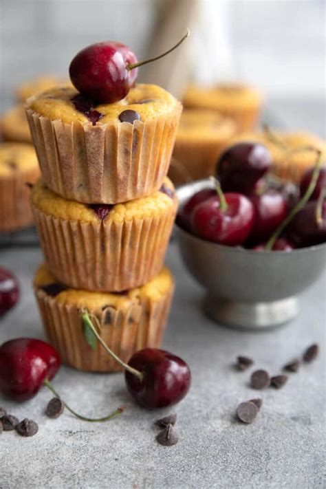 Keto Chocolate Cherry Muffins All Day I Dream About Food