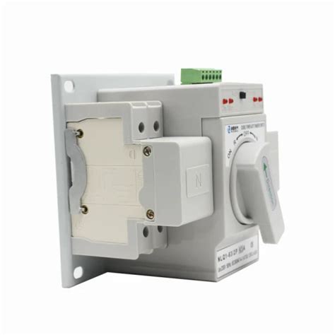 Mcb Type Dual Power Automatic Transfer Switch Ats Ac Changeover