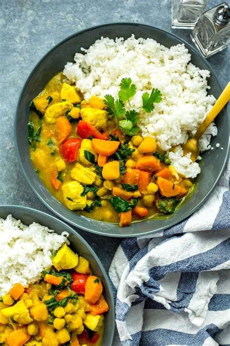 One Pot Butternut Squash Chicken Curry The Girl On Bloor