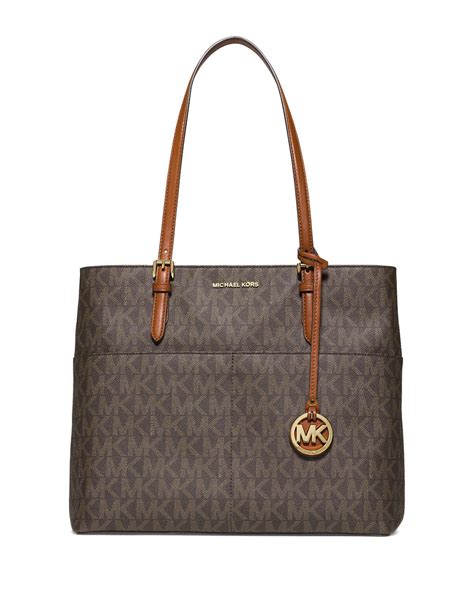 Michael Michael Kors Chain Strap Shoulder Bag In Brown Lyst