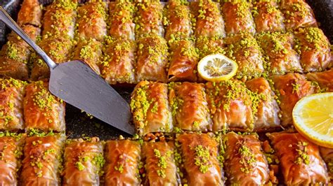 Turska Baklava sa orasima i pistacijama Baklava na poseban način