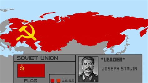 The Expansion Of Soviet Union Timeline Every Year Youtube