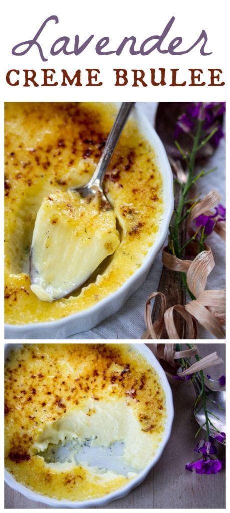 Lavender Creme Brulee For Two Recipe The Wanderlust Kitchen