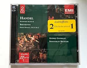 Handel Keyboard Suites Vol Amazon Co Uk Cds Vinyl