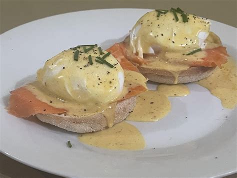 Homemade 1st Smoked Salmon Benedict Aka Eggs Royale Rfood