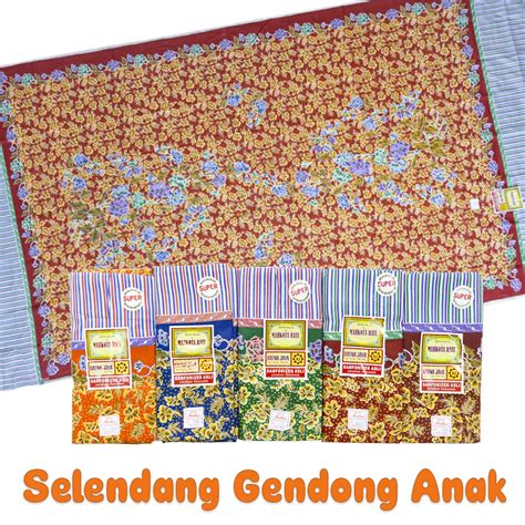 Jual Gendongan Bayi Kain Jarik Cukin Murah Selendang Gendong Shopee