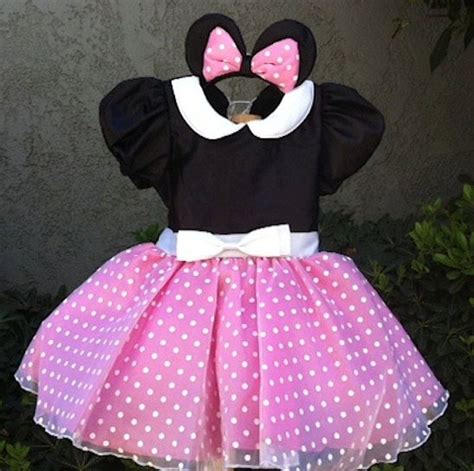 Venta Traje De Minnie Mouse Rosa En Stock