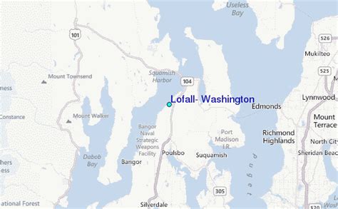 Lofall Washington Tide Station Location Guide