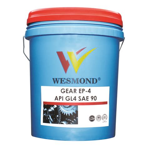 SAE 90 EP GL-4 Gear Oil 18L - Wesmond