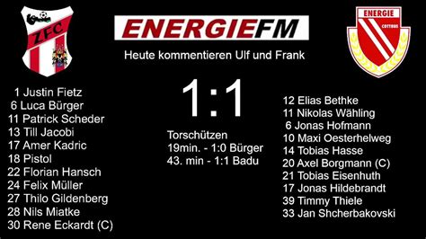 21 Spieltag ZFC Meuselwitz FC Energie Cottbus 18 02 2023 13 30