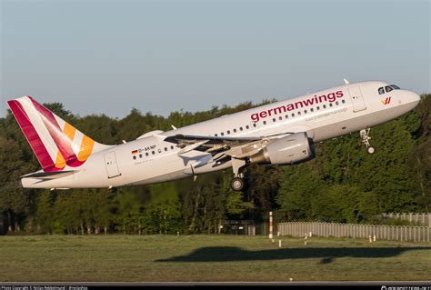 D AKNP Germanwings Airbus A319 112 Photo By Niclas Rebbelmund